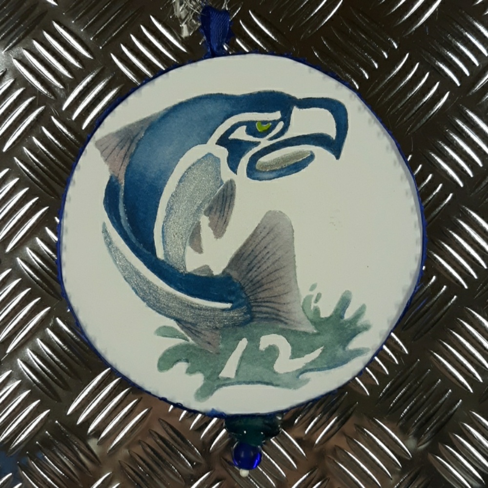 Salmonhawk Ornament